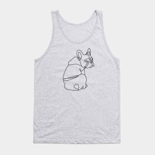 Cute Bulldog Dog Tank Top